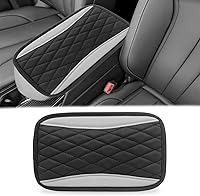Vista 10 de Funda para Consola Central del Automóvil, Protector Universal de Cuero Impermeable para Caja de Asiento del Reposabrazos, Cómodos Accesorios