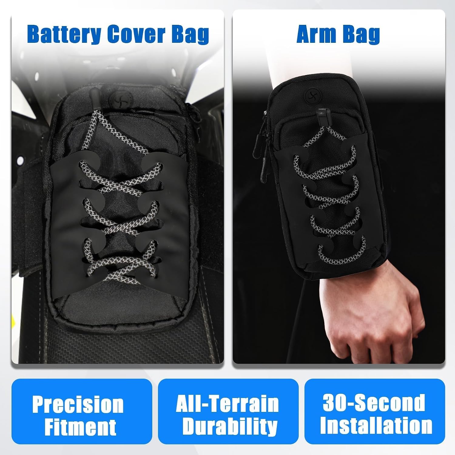 Electric Dirt Bike Bag for Surron LBX Tuttio Soleil 01 Yozma IN10 Eride Pro SS SR S, Front Battery Frame Bag for Hyper Bee Rawrr Mantis Phone Card Drinks Key Daily Necessities Storage