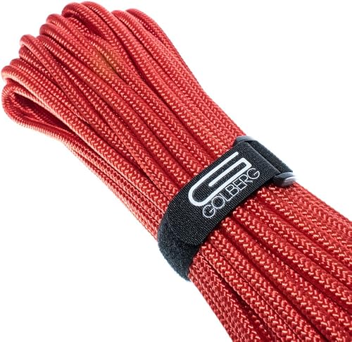 Miniatura 8 de Golberg - Cordón de accesorios de poliéster de alta calidad, cuerda trenzada suave y elástica mínima, tamaños de 0.118 in, 0.157 in, 0.197 in o