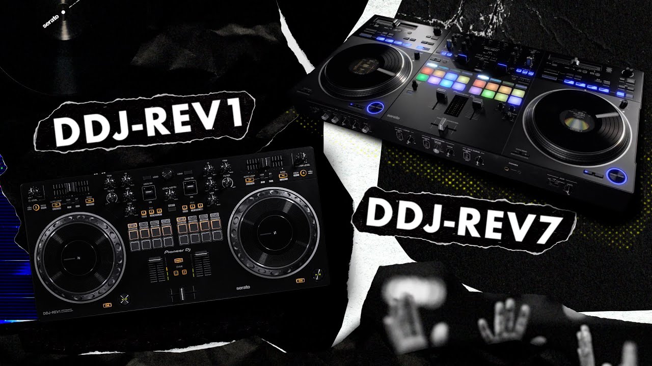 Amazon.com: Pioneer DJ DDJ-REV1 2-deck Serato DJ Controller, Black