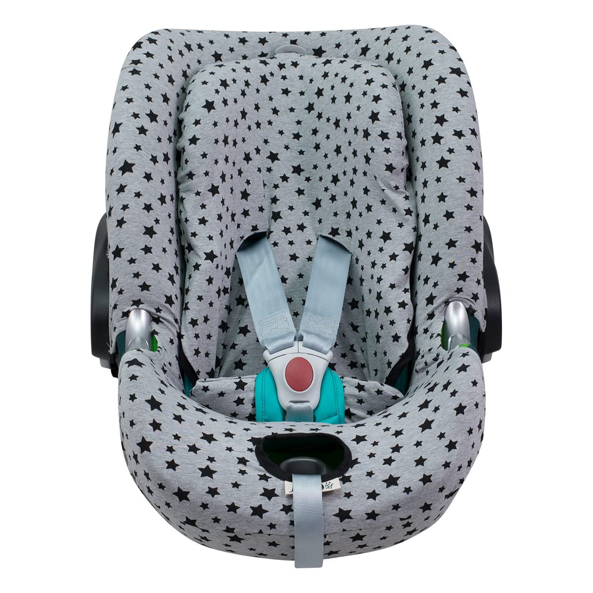 JYOKO KIDS Funda Compatible con Romer Kidfix II XP SICT kidfix2 S, Kidfix Z - Line (CON OJAL, FLUOR HEART) — view 62