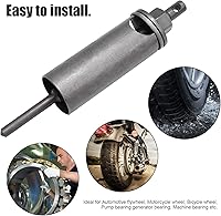 Vista 5 de Kit de herramientas de extracción de rodamientos internos de motocicleta de 0.354-0.906 in, kit de extractor de rodamientos internos, 8 uds