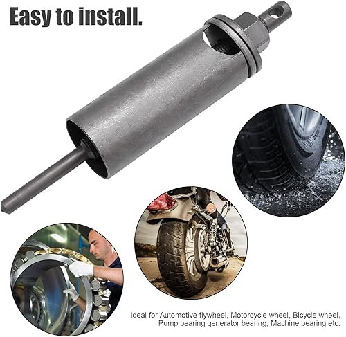 Miniatura 5 de Kit de herramientas de extracción de rodamientos internos de motocicleta de 0.354-0.906 in, kit de extractor de rodamientos internos, 8 uds