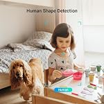 EZVIZ Indoor Security Camera, One-Touch Call, Camera Surveillance Interieur with Phone App, Color Night Vision, Auto Tracking, Sound/Human Detetction, 2-Way Audio, Google Alexa, CP1 Pro 1080P