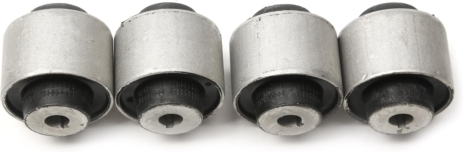 4M0407515A 4PCS Front Suspension Control Arm Bushing Kit STD 4M0407515 Compatible with VW TOUAREG AUDI A6 A7 A8 E-TRON Q5 Q7 Q8 Mild Hybrid Quattro Bentley BENTAYGA (4M0407515A 4Pcs)