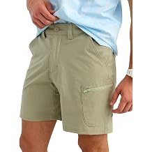 HUK Men's Next Level 7", Quick-Drying Fishing Shorts for Men