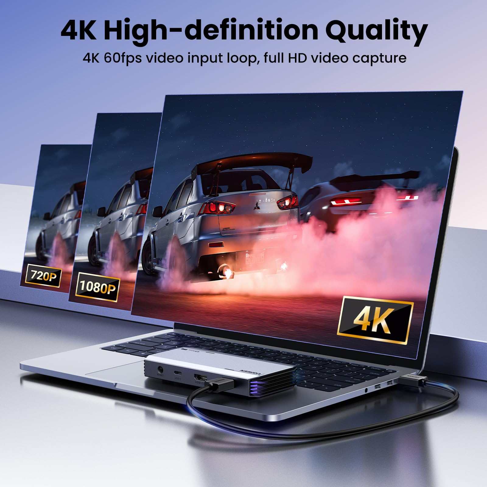 Amazon.com: UGREEN 4K@60Hz Capture Card, Ultra HD HDMI Video