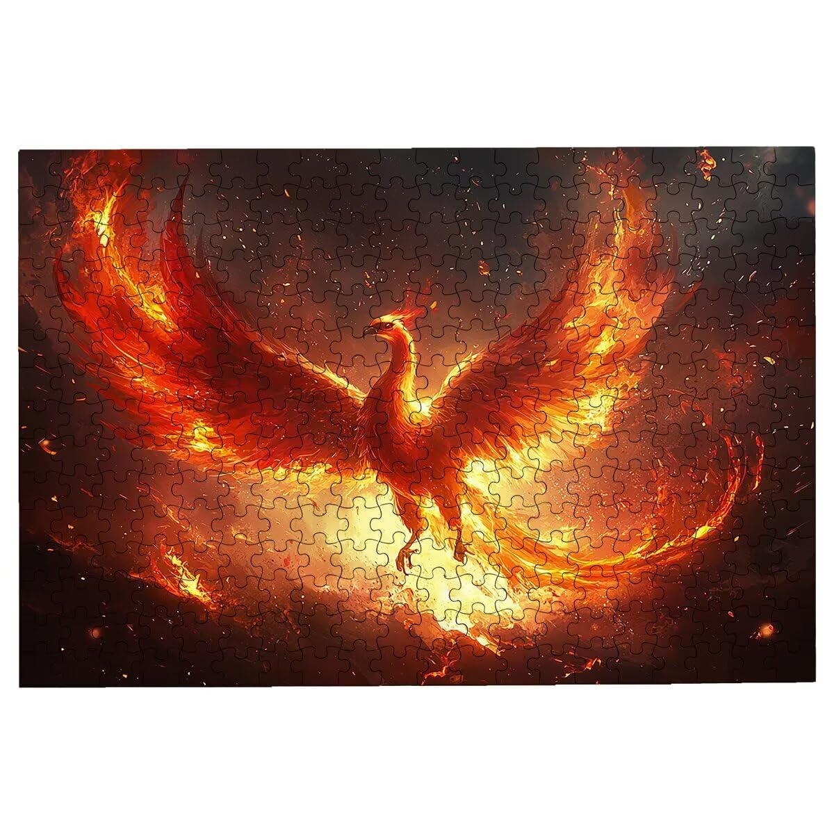 Puzzle 1500 sztuk dorosłych zwierzęta, puzzle dla dorosłych feniks, klasyczne puzzle dla dorosłych dla całej rodziny, zabawki puzzle litery na plecach, prezent dla mężczyzny wystrój -2831