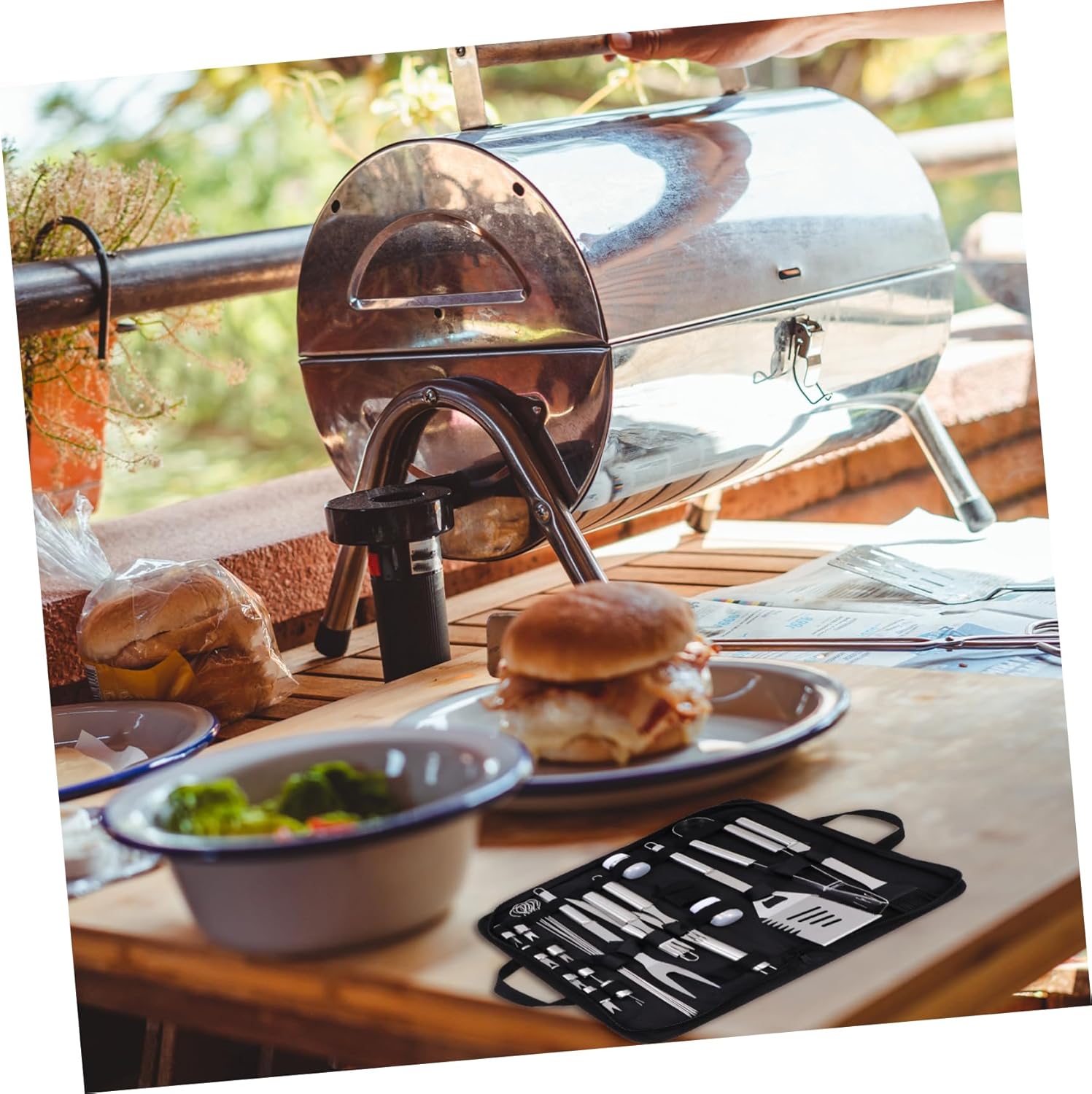 BBQ Tools Kit Grilling Utensils Professional Grill Kit for Outdoor BBQ