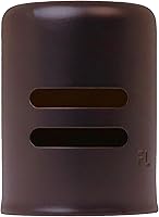 Vista 1 de Westbrass D201-12 1-5/8" x 2-1/4" Tapa de aire de latón sólido solamente, sin faldón, bronce aceitado