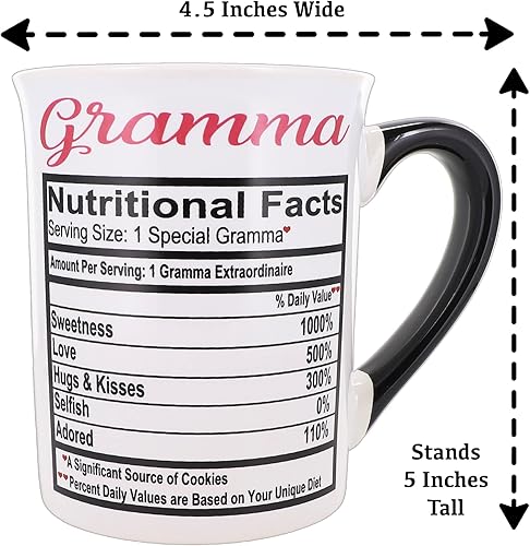 Miniatura 4 de Cottage Creek Taza de café Gramma, taza de café de cerámica, 16 onzas, regalos de Gramma