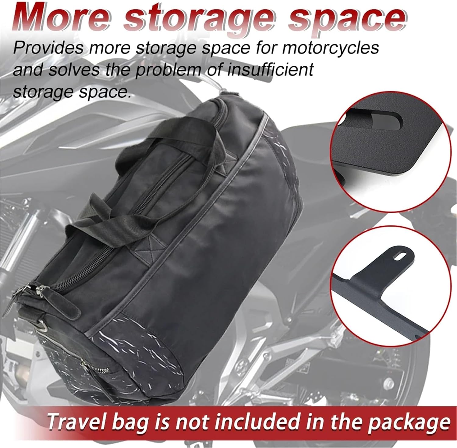 Replacement for Honda NC700S/NC750S/NC700X/NC750X/NC750D/automatic DCT 2012-2025 Rear Luggage Rack Cargo Shelf Trunk Box Holder Support