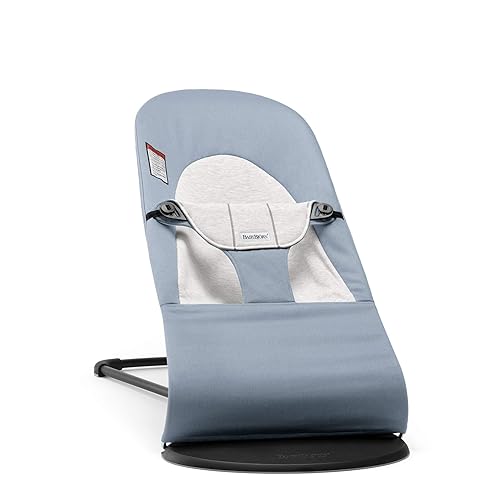 Miniatura 22 de BabyBjörn Bouncer Balance Soft, Tri-Fabric, Arena Gris | Asiento Ajustable de Mecedora para Bebé y Silla para Niños de 2 en 1, de Recién Nacido a