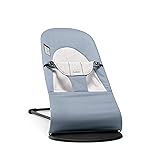 BabyBjrn Bouncer Balance Soft, Cotton/Jersey, Blue/Gray