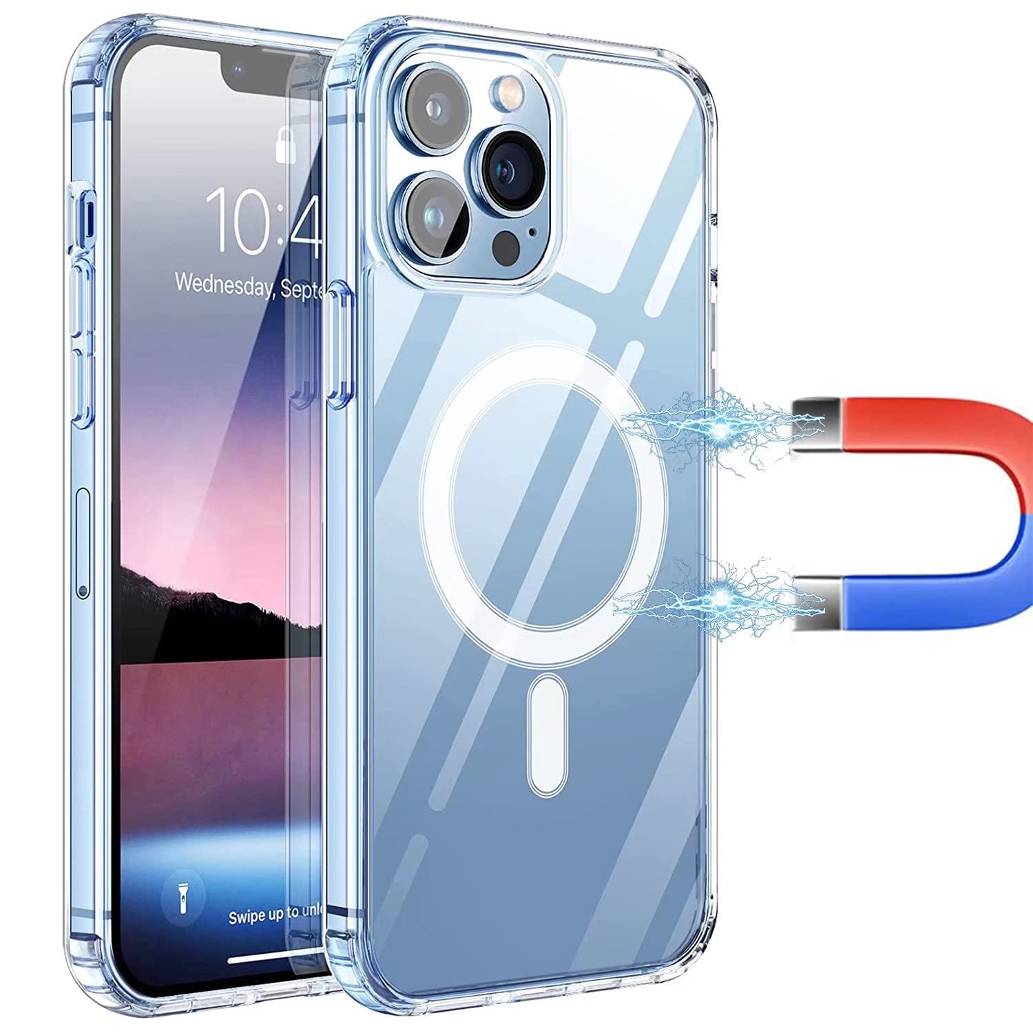 Amazon.co.jp: Nothing Phone1 5G ケース MagSafe 対応 全透明 ケース 