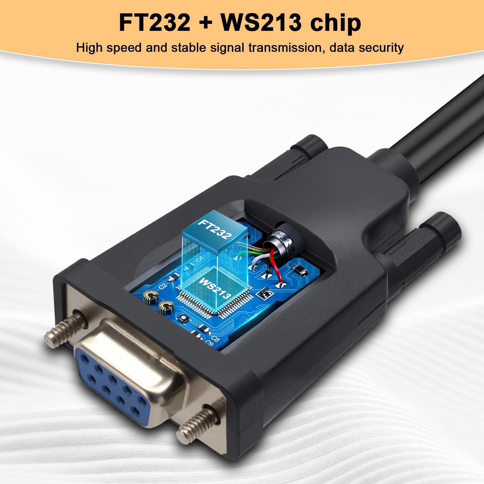 Cavo USB A Seriale RS232 DB9 Maschio - Chipset PL2303 Per Windows E Mac, 1.5m - Foto 12