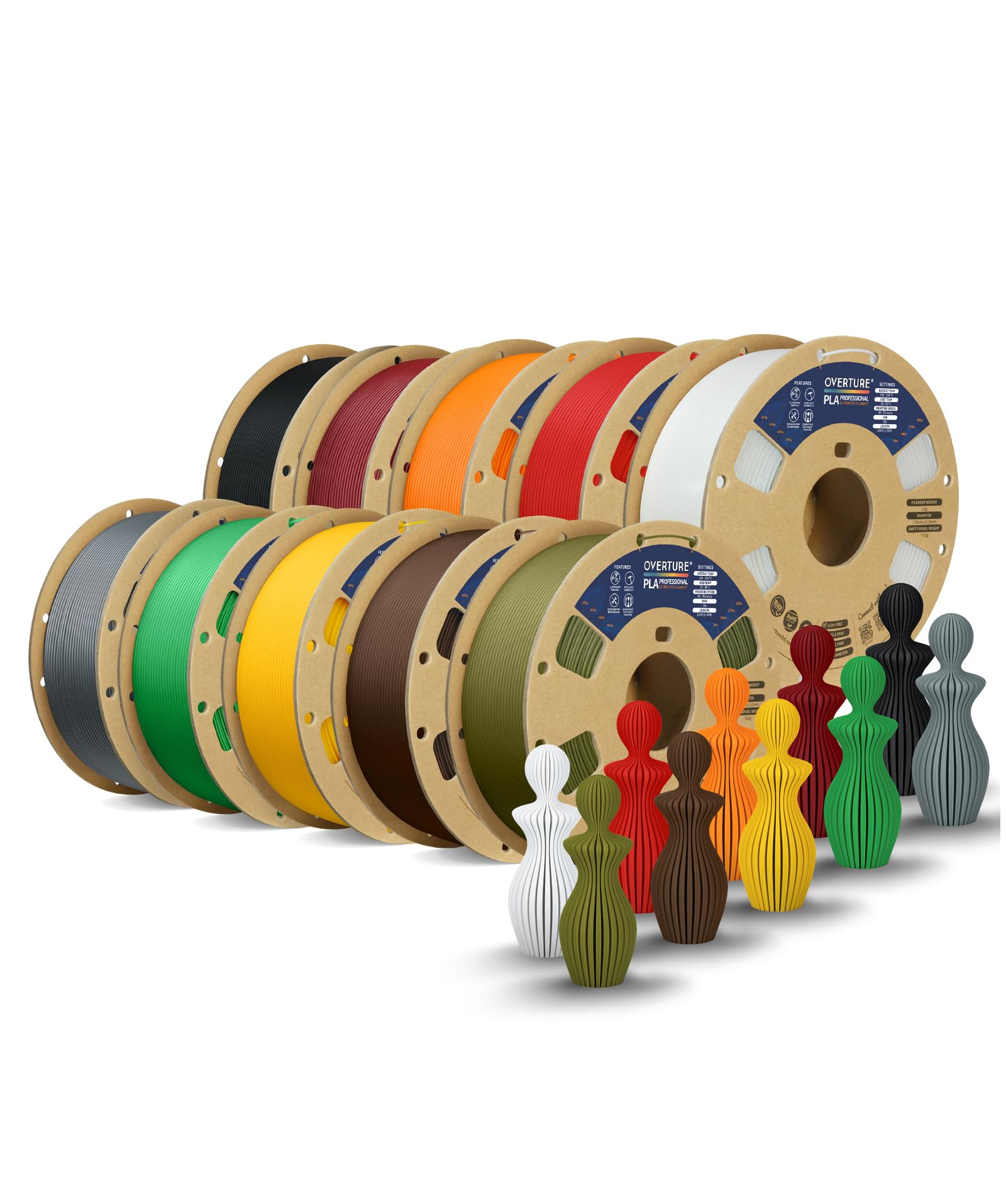 OVERTURE 10KG PLA+ Bundle