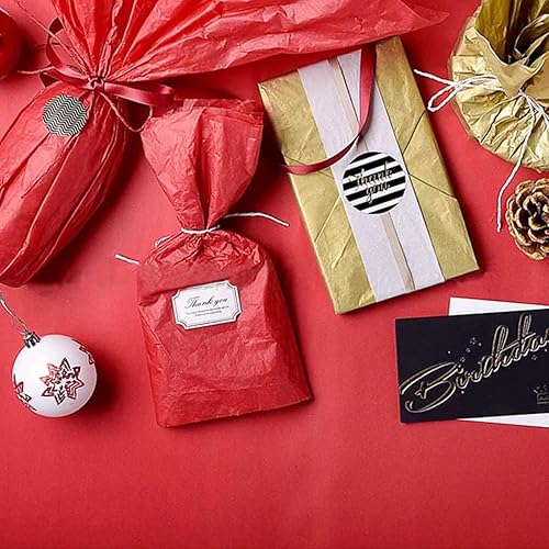 Miniatura 5 de Ueerdand Papel de seda de envoltura de regalo para embalaje, 105 hojas de papel metálico de una sola cara para manualidades a granel para obras de