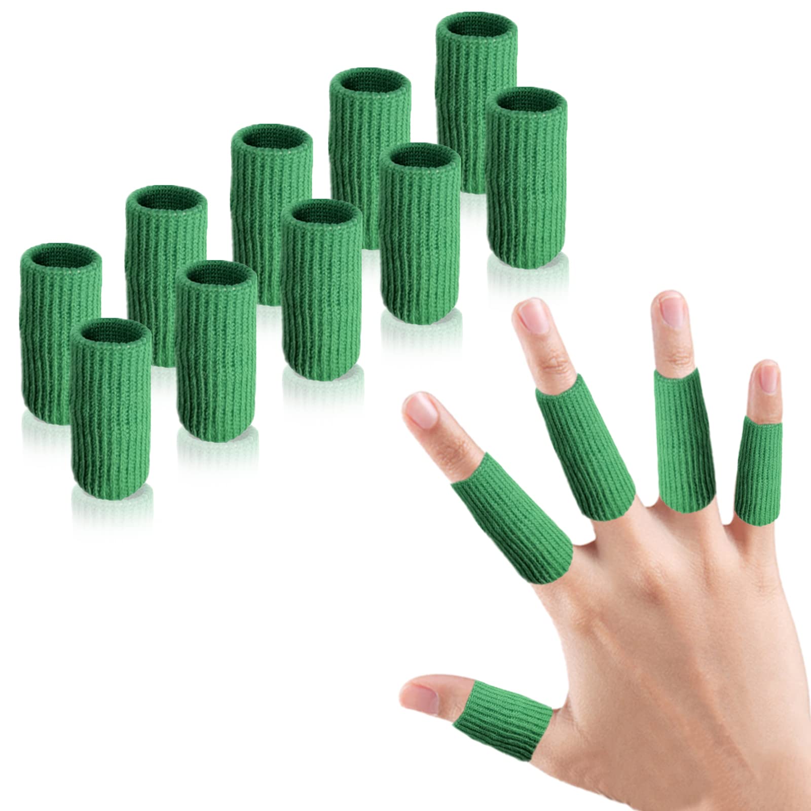 Finger Compression Sleeves - 10 Pack -15 Finger Compression Sleeves - 10 Pack -15