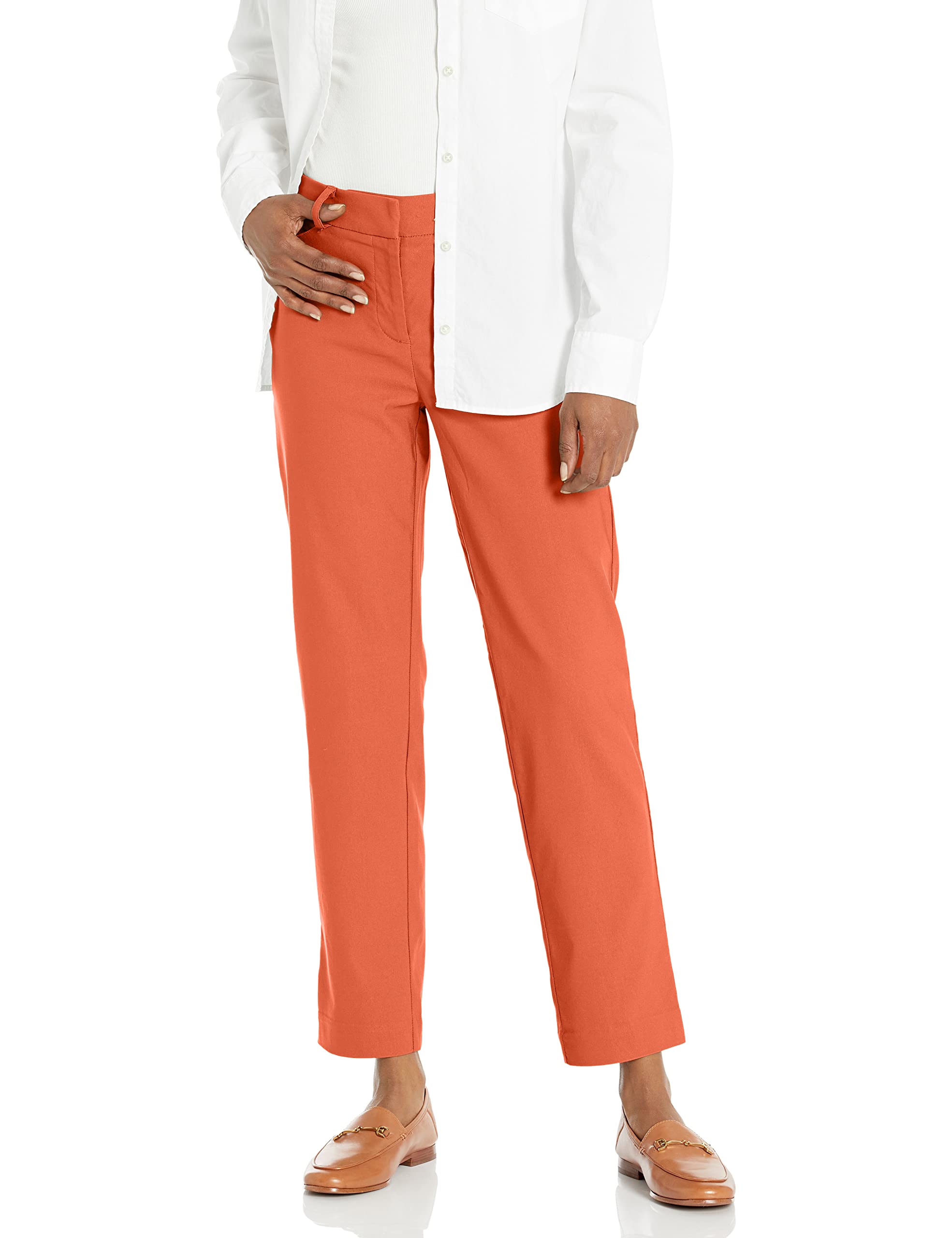 Nanette Nanette Lepore Women's Freedom Stretch Flattering Pant with Slit Back Pockets