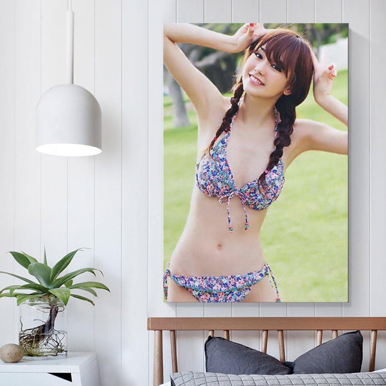Amazon.co.jp: 壁飾り桐谷美玲ポスタービキニかわいい アートパネル