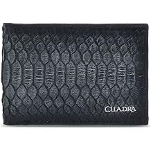 Cuadra Python Leather Wallet for Men with Logo Elegance in Every Detail| BC025RS Oxford Oxford