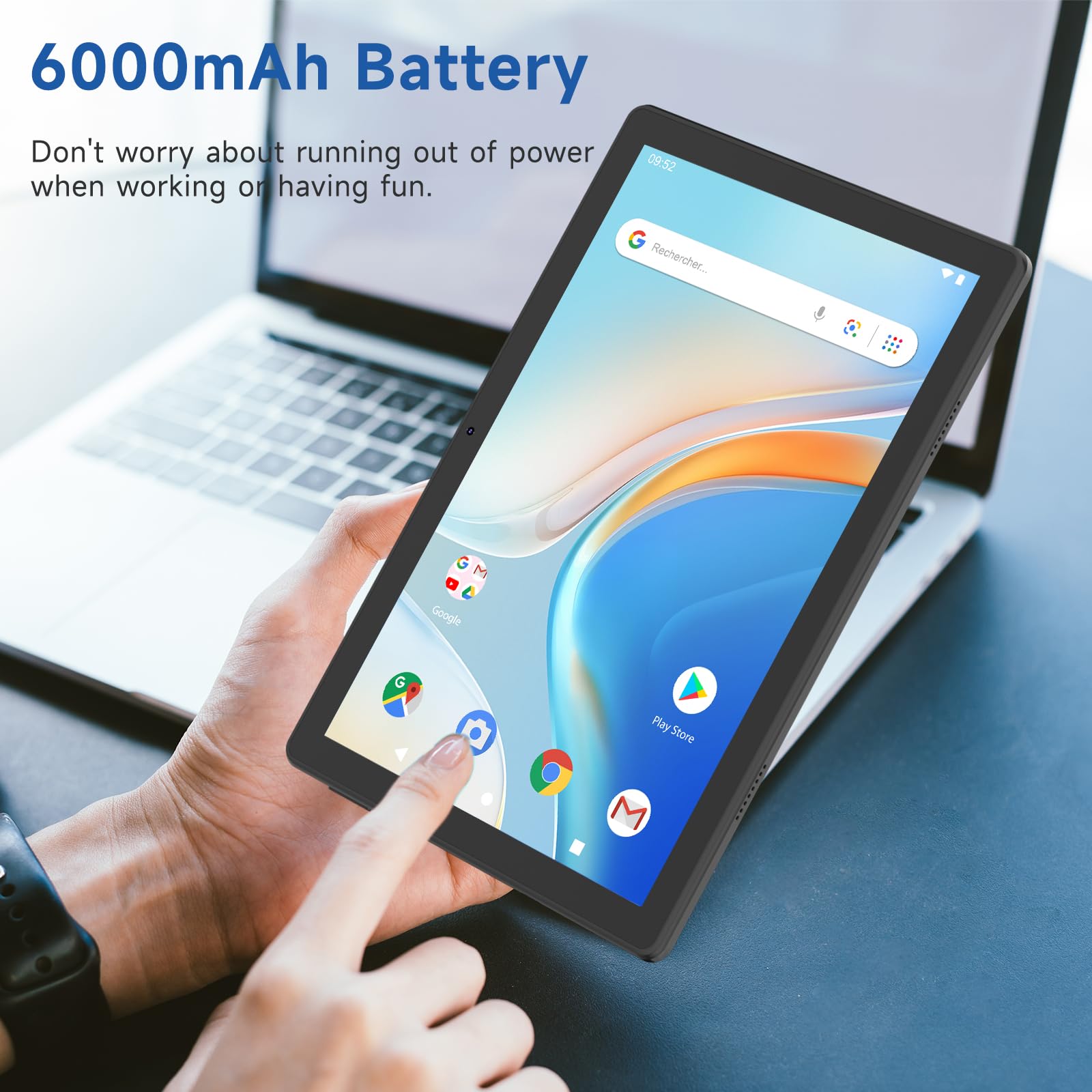 Amazon.com : 2 in 1 Android Tablet 12GB RAM+64GB ROM Tablets 10