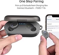 Vista 14 de TOZO - T10 - Auriculares inalámbricos Bluetooth 5.0 1 Caqui