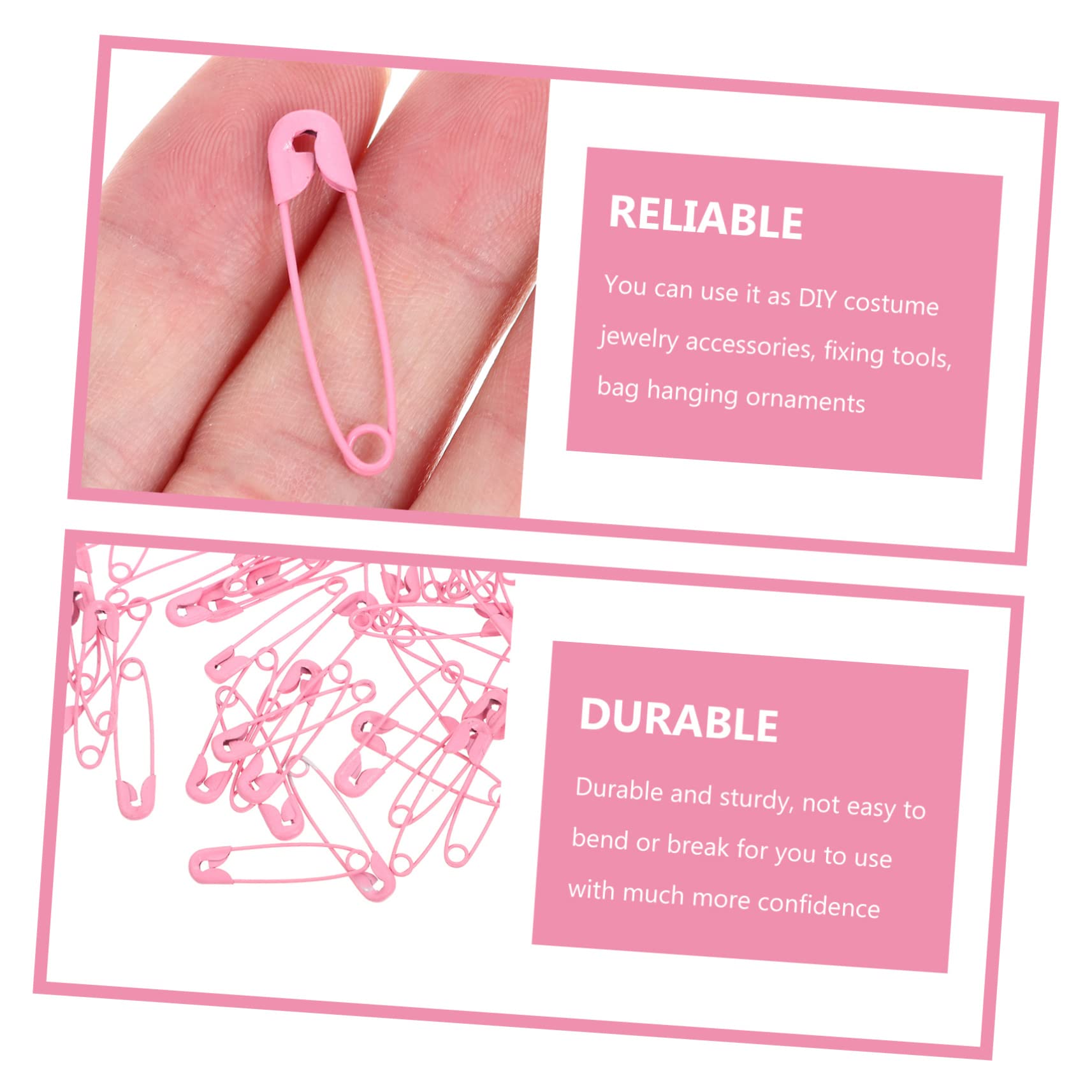 5 Sets Reisefreundliche Sicherheitsnadel-Clips Zum Nähen Von Schmuck. Personalisieren Sie Ihren Stil. Handgefertigte Brosche 100 Stück * 5