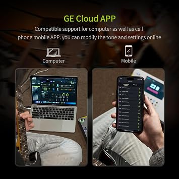 MOOER GE1000 Li Professional Guitar Multi Effects ProcessorLi-ion battery-powered with Wireless Footswitch Controller, MIDI Controller, XLR, FX LOOP, Expression