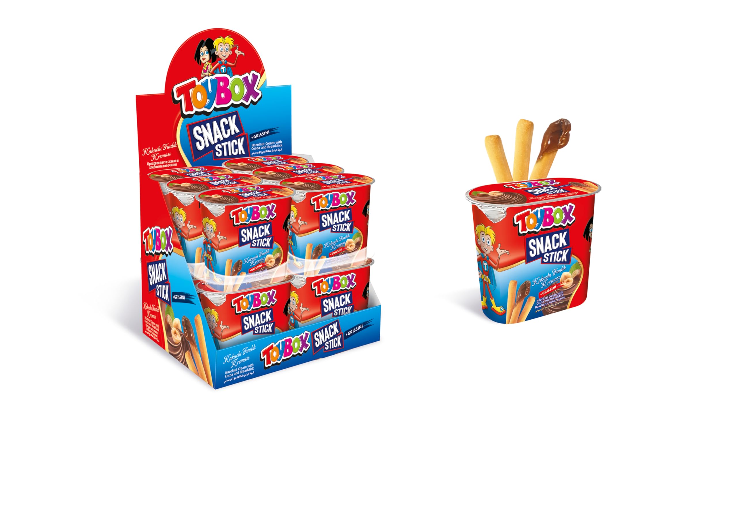 Toybox Atıştırmalık Çubuk Şekerlemeler 12 x 56 g