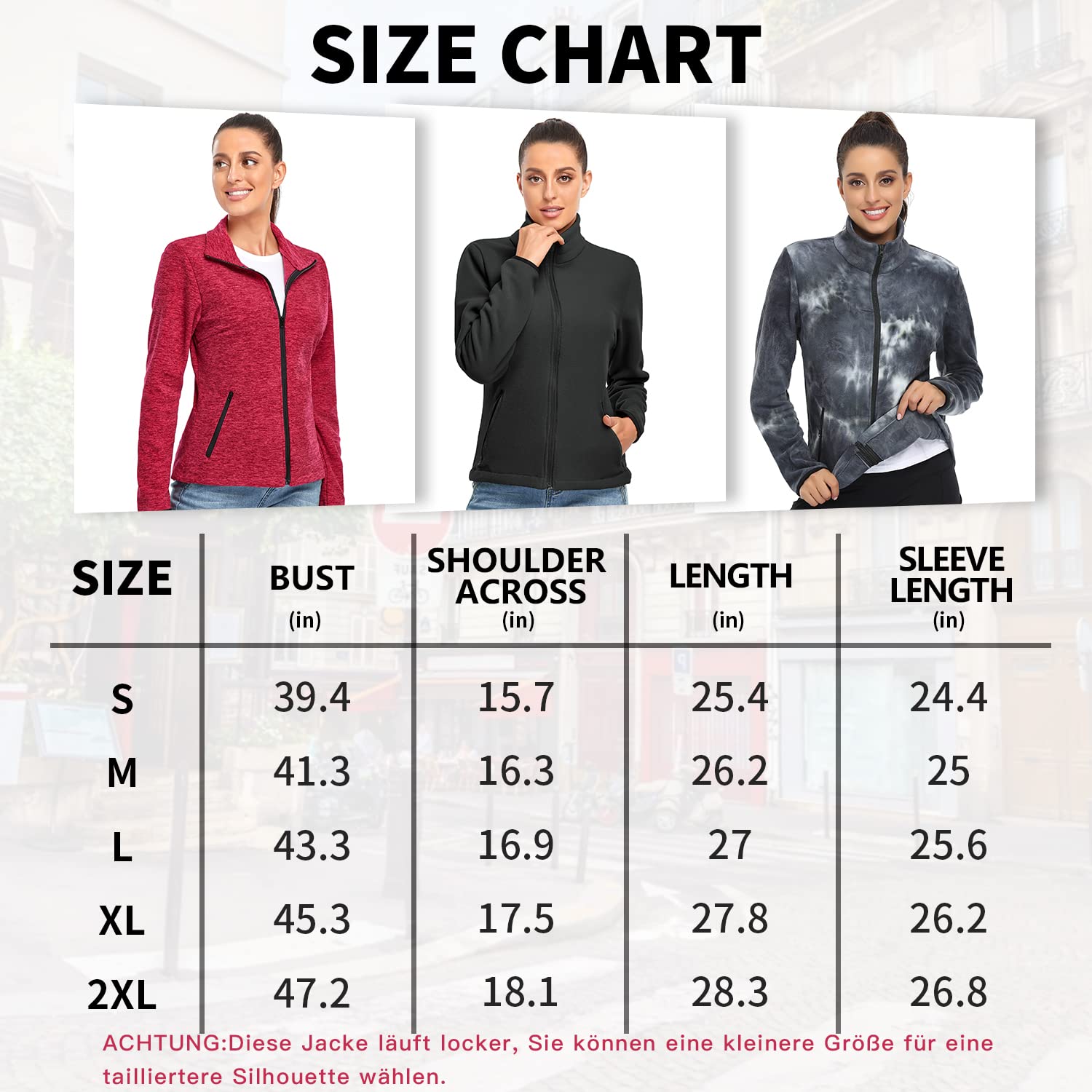 Soneven Veste Polaire Zippé Femme, Veste Polaire Femme Hiver Chaude Blousons Randonnée Femme à Capuche Molletonnée Légère Grande Taille pour Sports Running Outdoor Ski