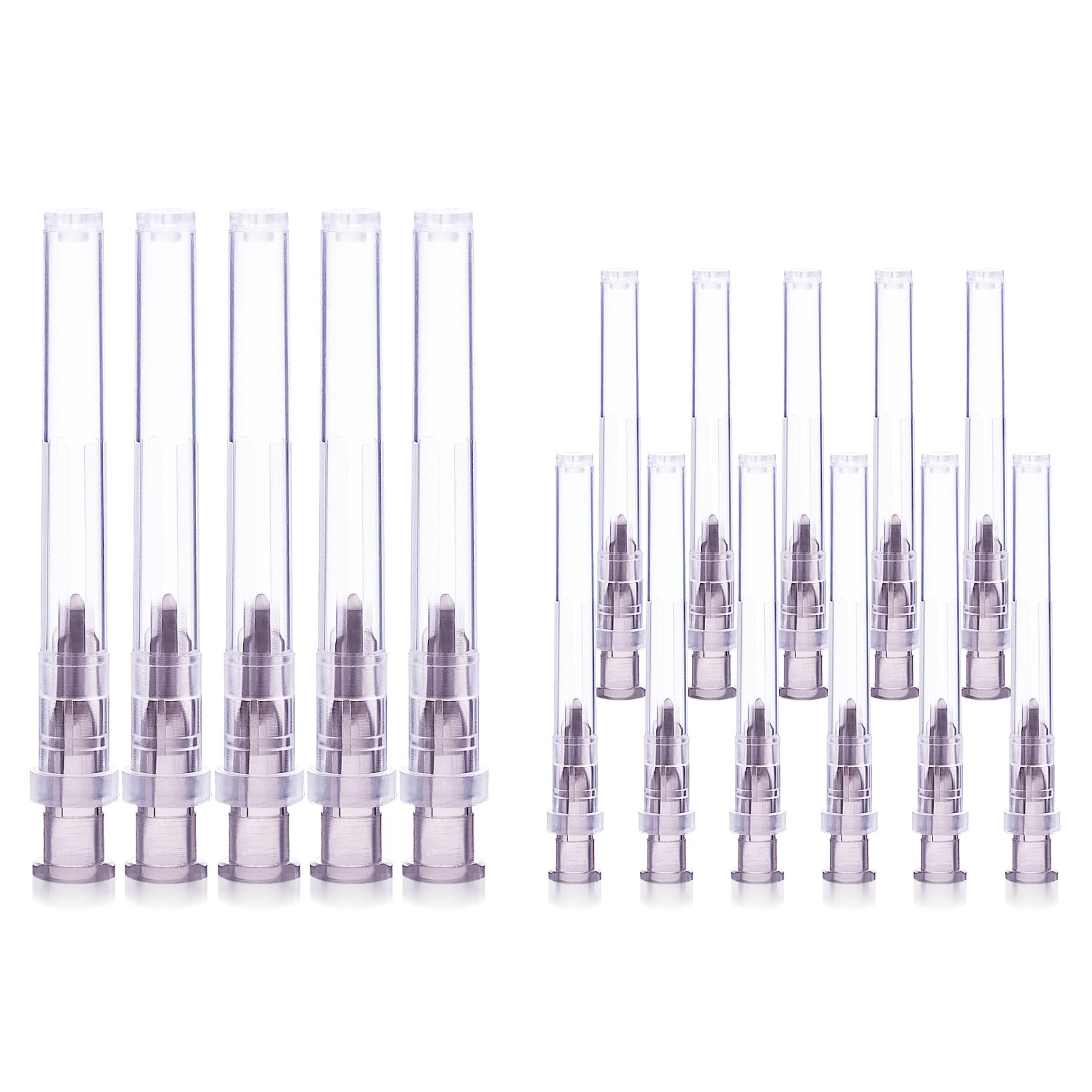 Lab Syringe Needles - 100 Pack 23 Gauge -9
