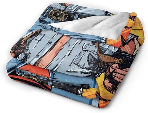 Miniatura 2 de Chuck Actor Norris - Manta de viaje ultra suave, acogedora y cálida, manta ligera para cama, sala de estar, sofá y habitación para todas las