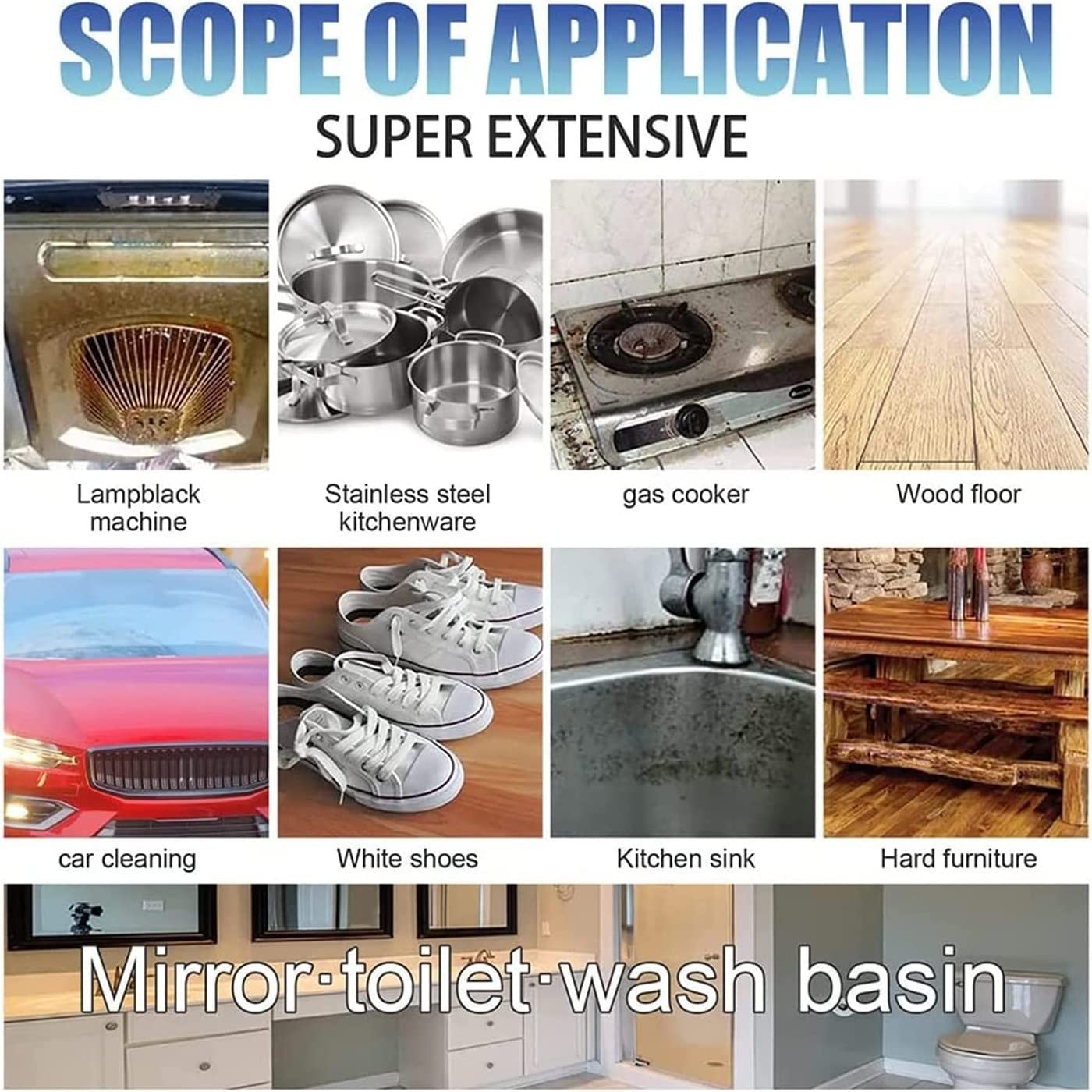 Sgrassatore Spray per Superfici Moderne e Delicate, Detergente per Casa e Cucina, Rimuove Grasso e Sporco Velocemente ed Efficacemente da Finestre e Superfici (30ml, 3pc)