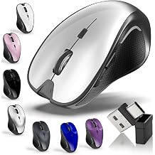 Mouse for MacBook Wireless Bluetooth Laptop Mac Air Pro Mice with Jiggler