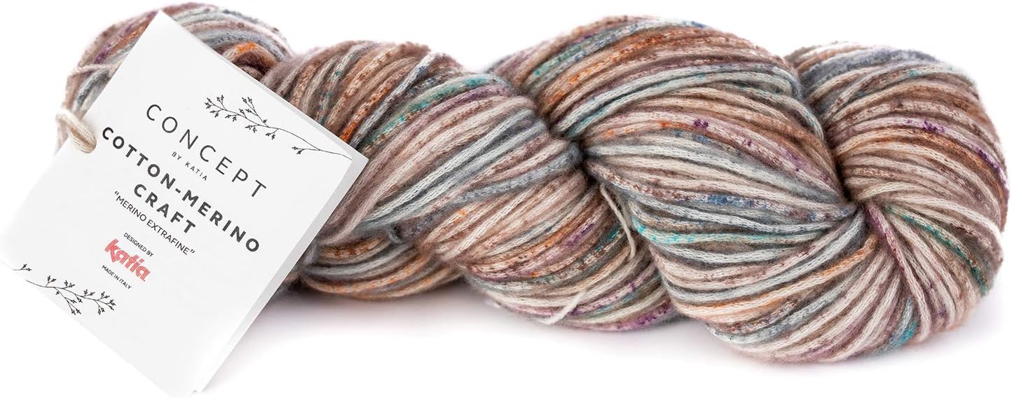 Katia Merino Sport CONCEPT Garn – Superweiches Superwash-Merinogarn In Granate, 50g/80m, Perfekt Für Pullis, Schals & Kinderkleidung