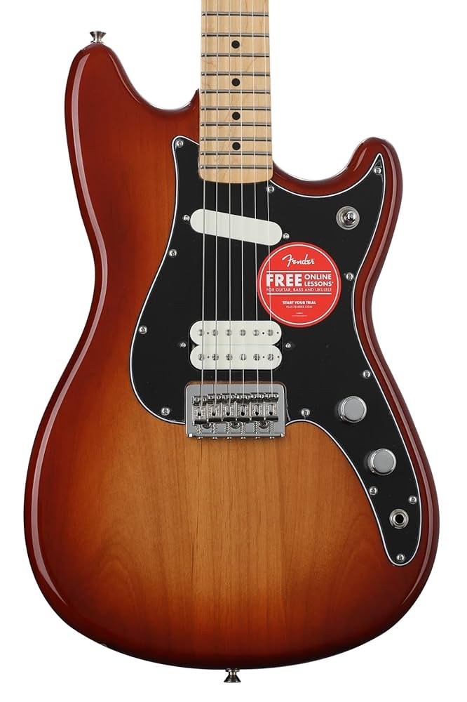 Amazon.co.jp: Fender エレキギター Player Duo-Sonic™ HS