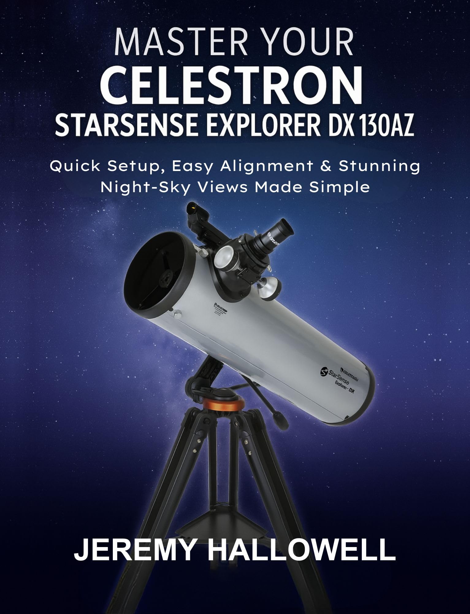 Guide Celestron StarSense DX 130AZ en anglais pour télescope