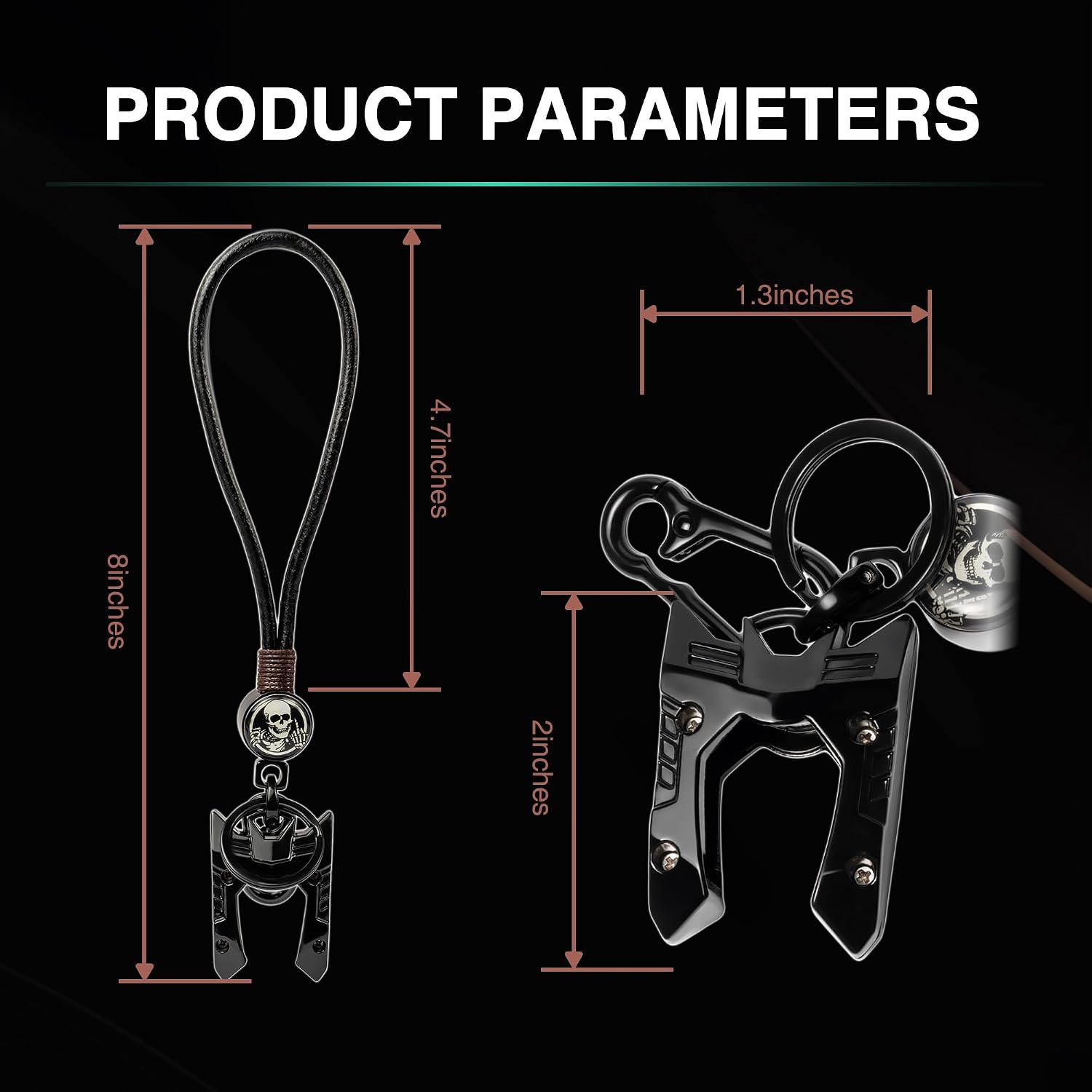 Key Holder Compatible with Ryker 600/900 Rally/Sport Edition Key Shell Accessories (A-Black)