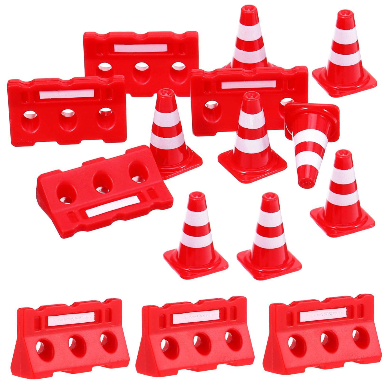 28 Panneaux Signalisation Miniatures - Jouet Éducatif Sécurité Routière Enfants