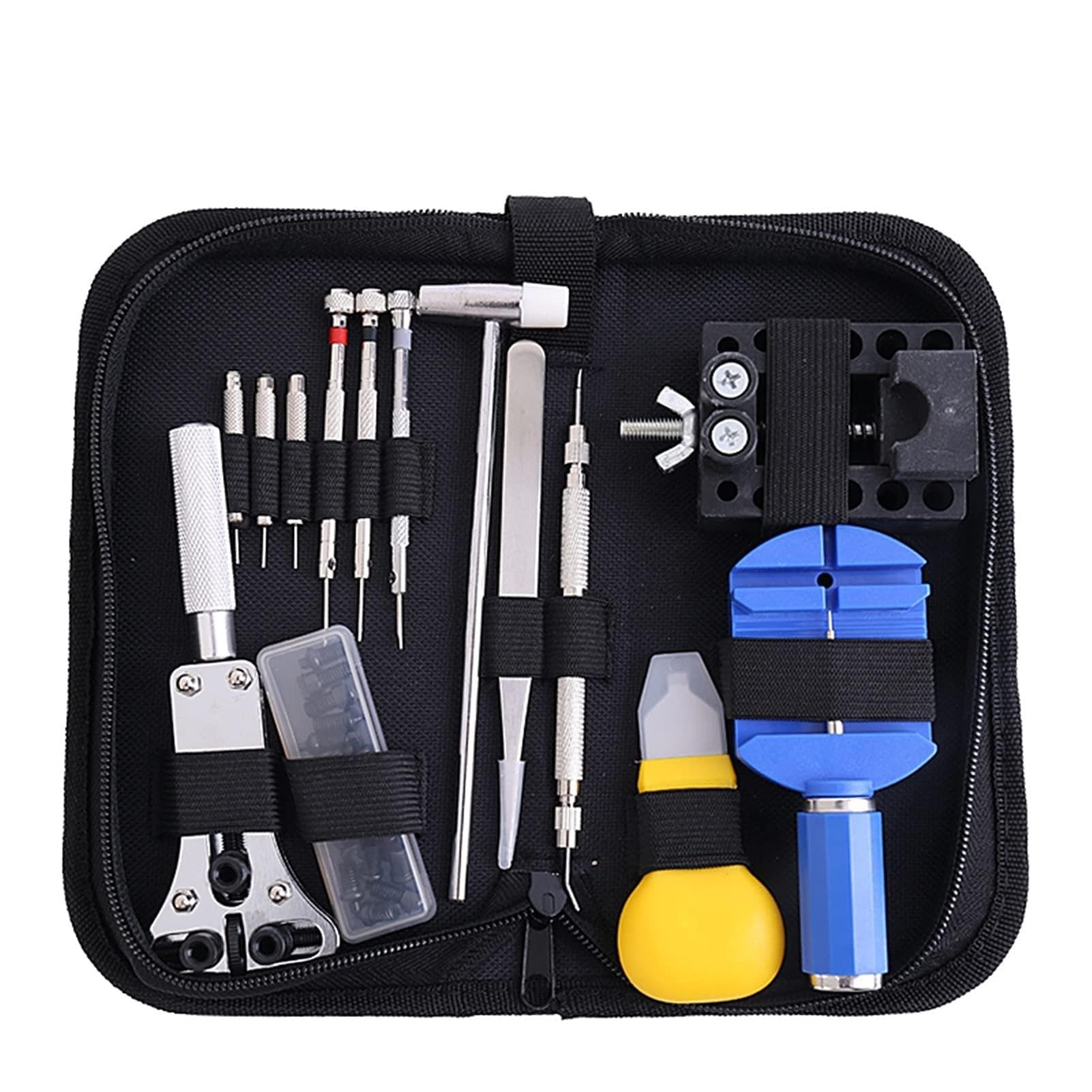 Zestaw narzędzi do naprawy Narzędzia Watch Multi Funkcja Zestaw narzędzi ręcznych Zestaw narzędzi Remover Shell Otwieracz i Watch Battery Wymiana paska Igła(31pcs)