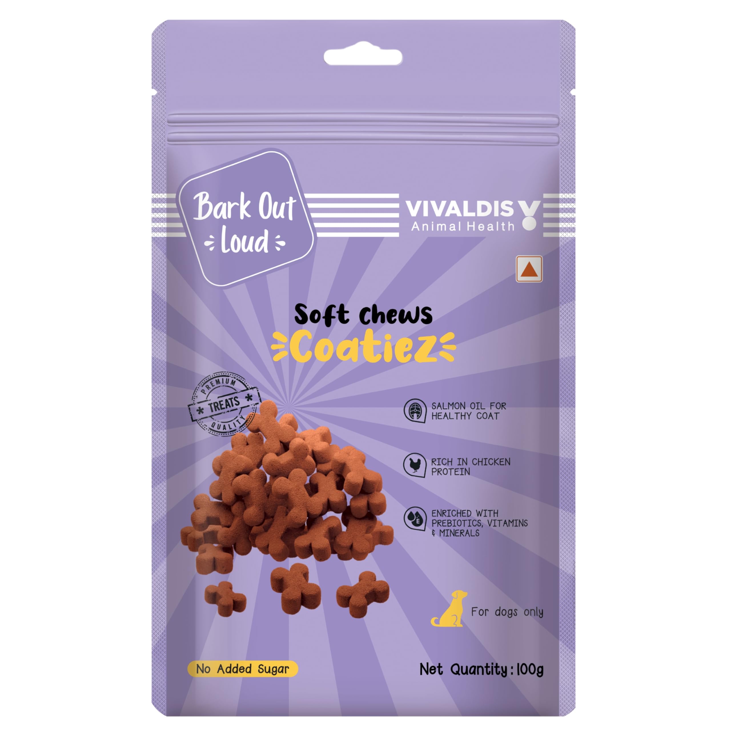 BARK OUT LOUD All Life Stages Coatiez Soft Chews Dog Granule Treats For Shiny Skin And Coat-Enriched With Omega Fatty Acids, Prebiotics, And Rich In Chicken Protein-100Gm (B0BVMCM544) Amazon Price History, Amazon Price Tracker