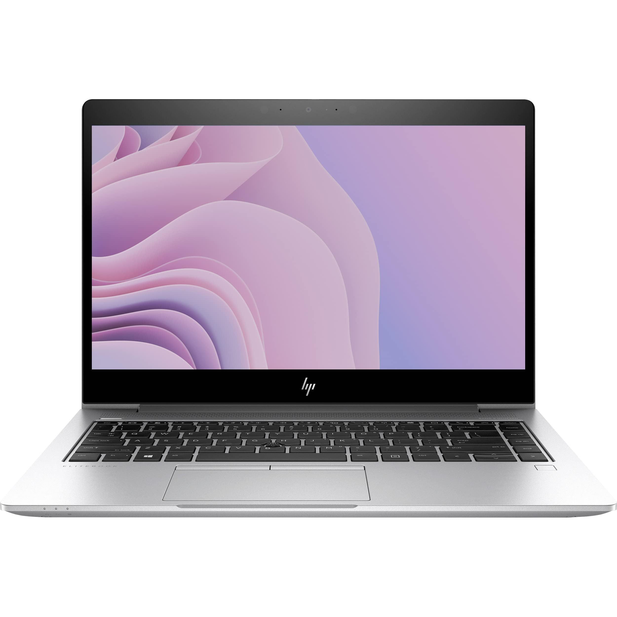 Ordenador portátil HP EliteBook 840 G6, pantalla FHD de 14 pulgadas, Intel Core i5-8265U, 16 GB DDR4 RAM, SSD de 512 GB, teclado QWERTY, Windows 11 Pro (Revisado y certificado)