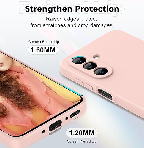 Miniatura 48 de LeYi Funda para Samsung Galaxy A14: Funda A14 5G con 2 protectores de pantalla de vidrio templado para mujeres y hombres, funda protectora delgada