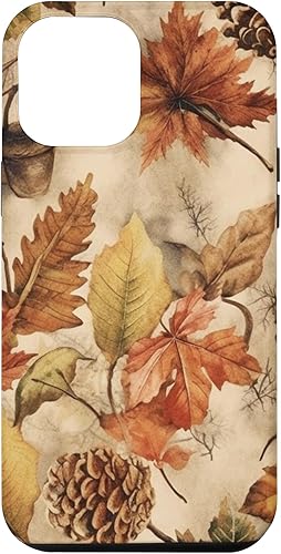 iPhone 13 Pro Max Otoño Follaje Otoño Hojas Niña Mujeres Niños Otoño Caso