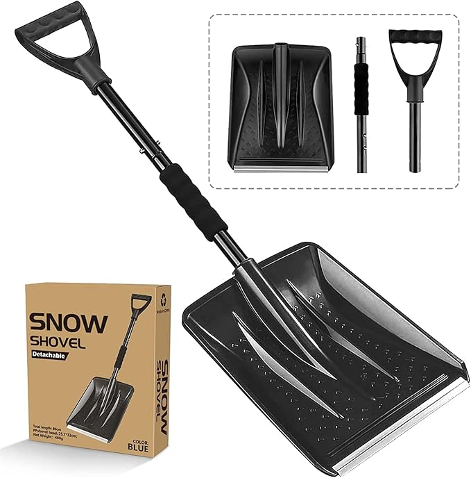 Review Snow Shovels for Winter, Emergency Snow Shovel Portable
