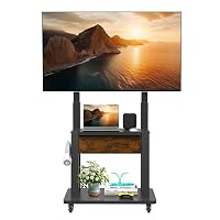 Supporto TV con cassetto in tessuto, per schermo piatto/curvo da 32