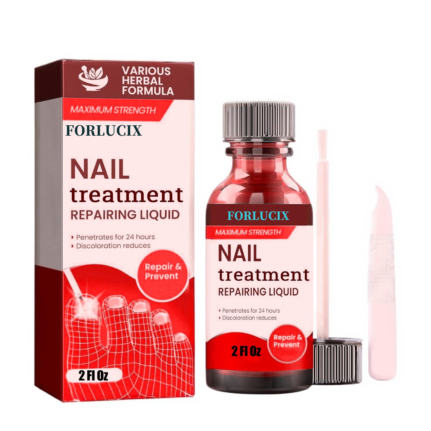 Extra Strength,2 Fl Oz(Pack of 1),Red