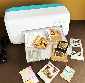 Electric Craft Machine for Arts & DIY, Automatic Die Cutting and Embossing Machine, Metal Movement, Sturdy and Durable, for Card Making and Scrapbooking Supplies